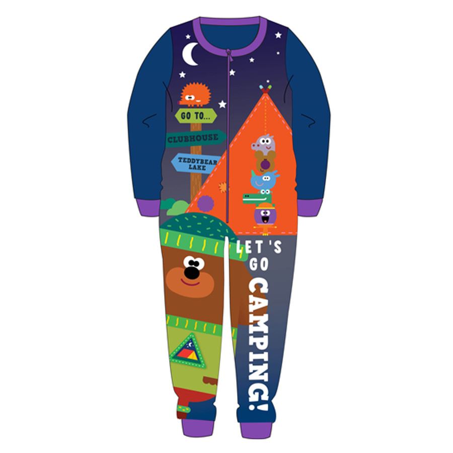 Kids Fleece All in One Boys Girls Character Childrens Pyjamas Age 1-10 Years - Picture 37 of 69