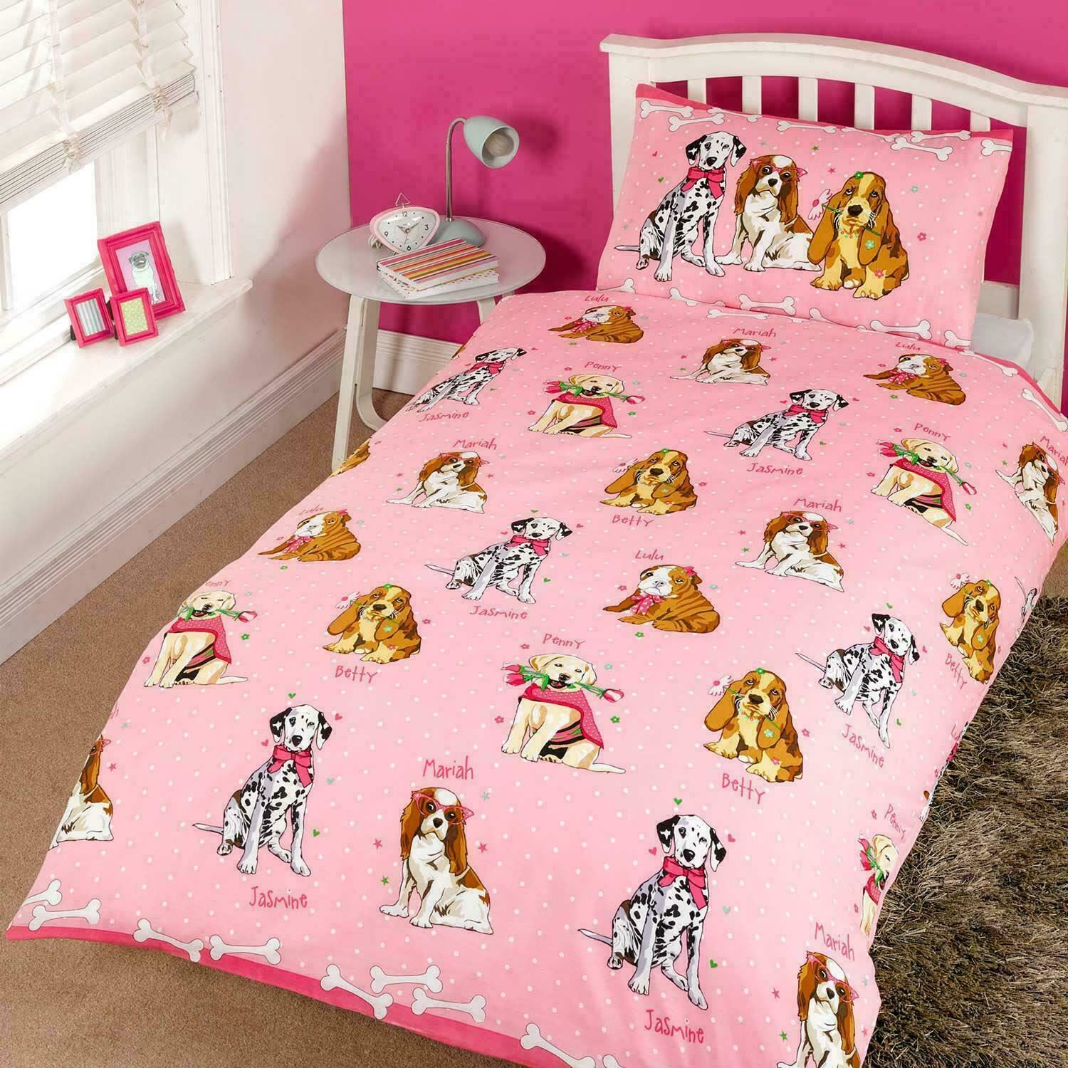 Boys Girls Duvet Set Kids Quilt Cover Childrens Character Bedding Set - Picture 57 of 63