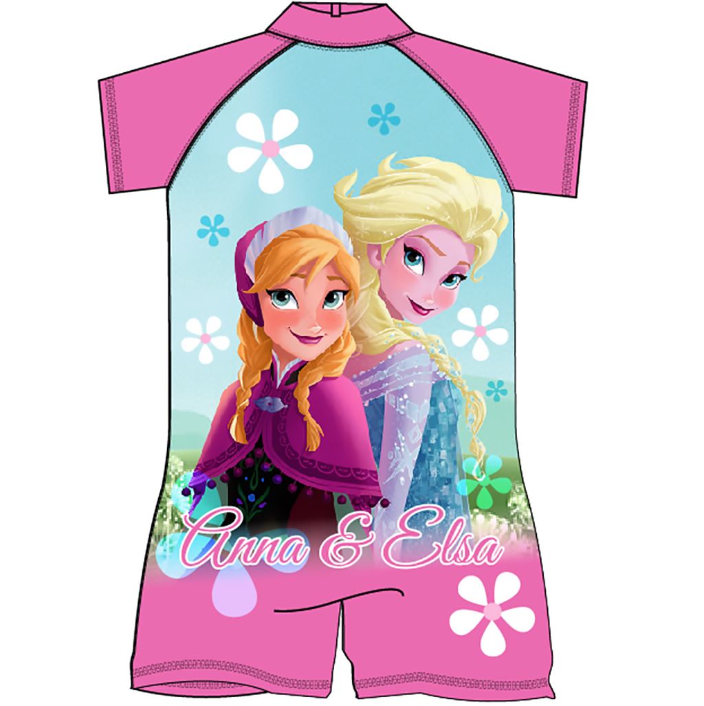 18mths-5yrs Girls BEAUTY AND THE BEAST Surf suit swimming costume swimsuit