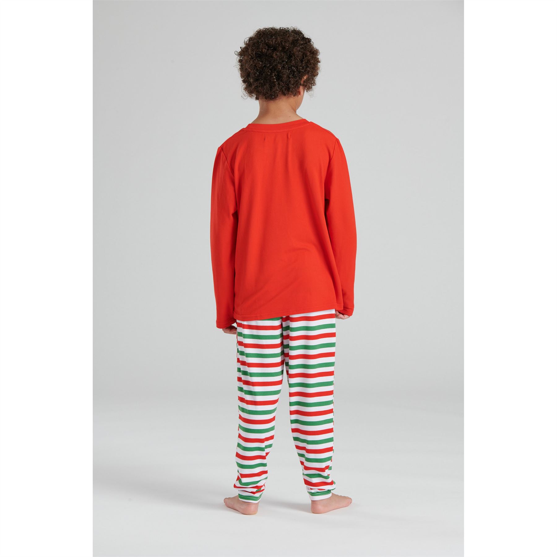 Pijama familiar de Navidad PJs para hombre mujer niños adultos niños niñas Navidad elfo - Imagen 25 de 25