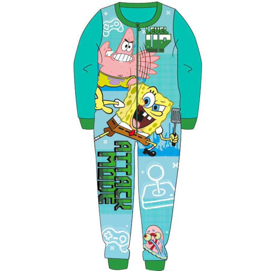 Kids Fleece All in One Boys Girls Character Childrens Pyjamas Age 1-10 Years - Picture 62 of 69