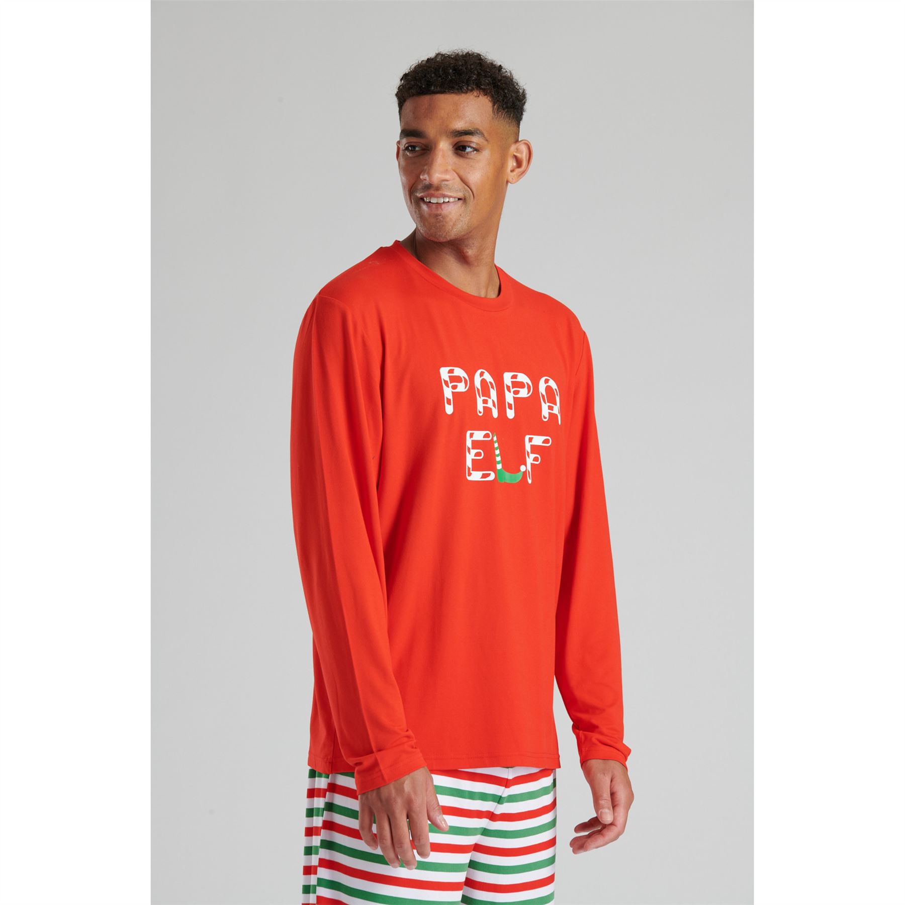 Pijama familiar de Navidad PJs para hombre mujer niños adultos niños niñas Navidad elfo - Imagen 22 de 25