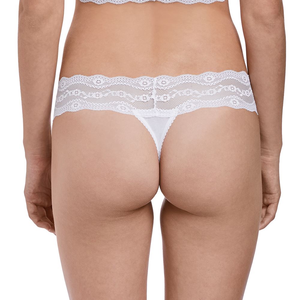 B.Tempt'd by Wacoal Lingerie B.Adorable Thong/Knickers 933182 - Picture 3 of 4