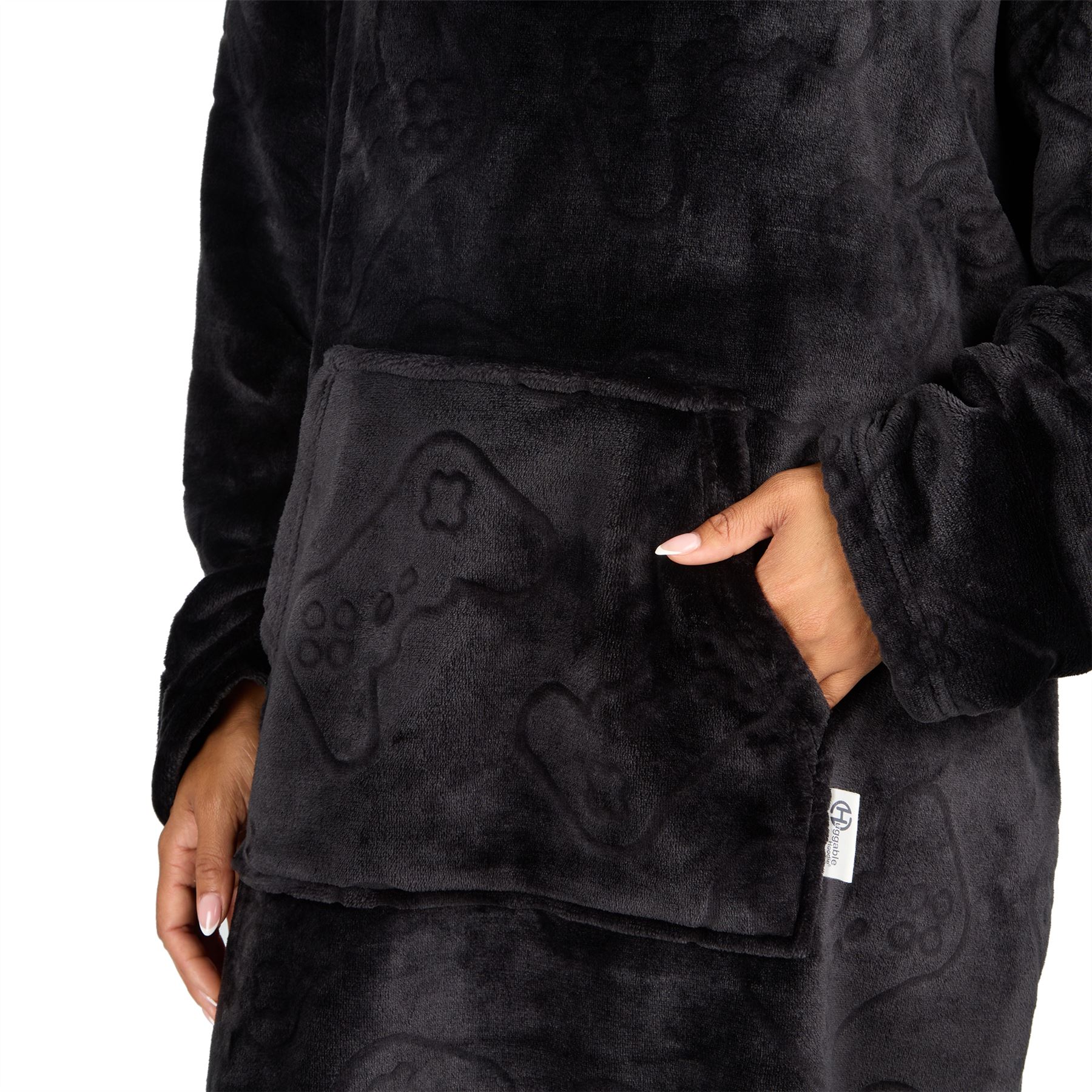 Hombres Mujeres Sudadera con Capucha de Gran Tamaño Polar Manta con Capucha Adulto Juego Jugador Bata Camuflada - Imagen 27 de 48
