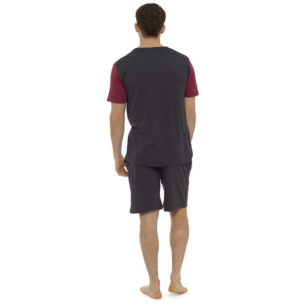 Mens Boys Cotton Pyjamas Short/Long Sleeve Nightwear Pyjama Set PJs Size M-XXL - Picture 20 of 29