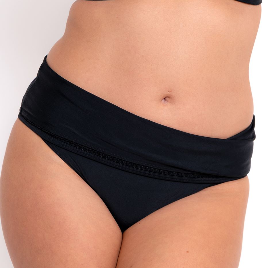 Pantalones cortos de bikini plegables profundos de primera clase Curvy Kate CS020503 - Imagen 8 de 12