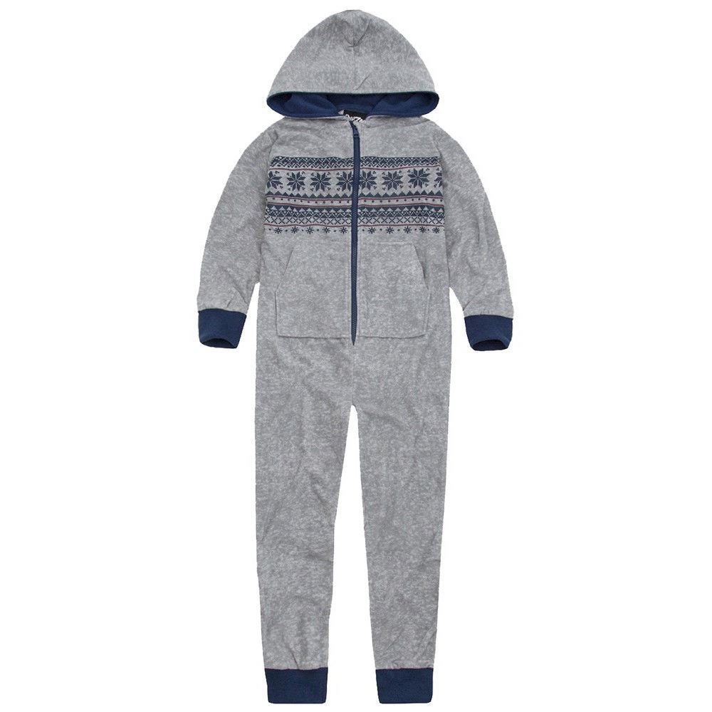 Kids All In One Fleece Pyjamas Girls/Boys Childrens Jumpsuit 2-13 Years - Picture 47 of 53