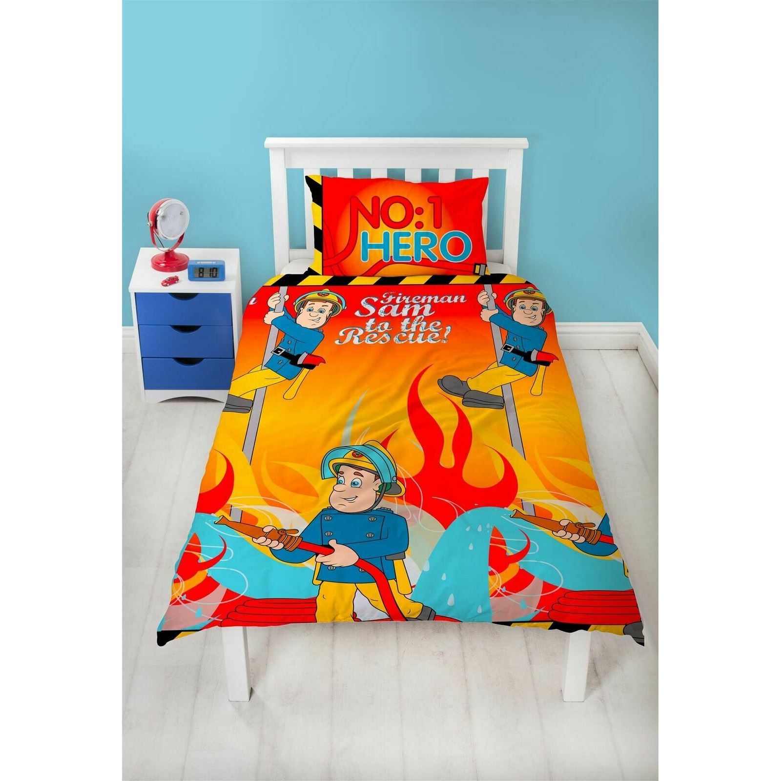 Boys Girls Duvet Set Kids Quilt Cover Childrens Character Bedding Set - Picture 21 of 63