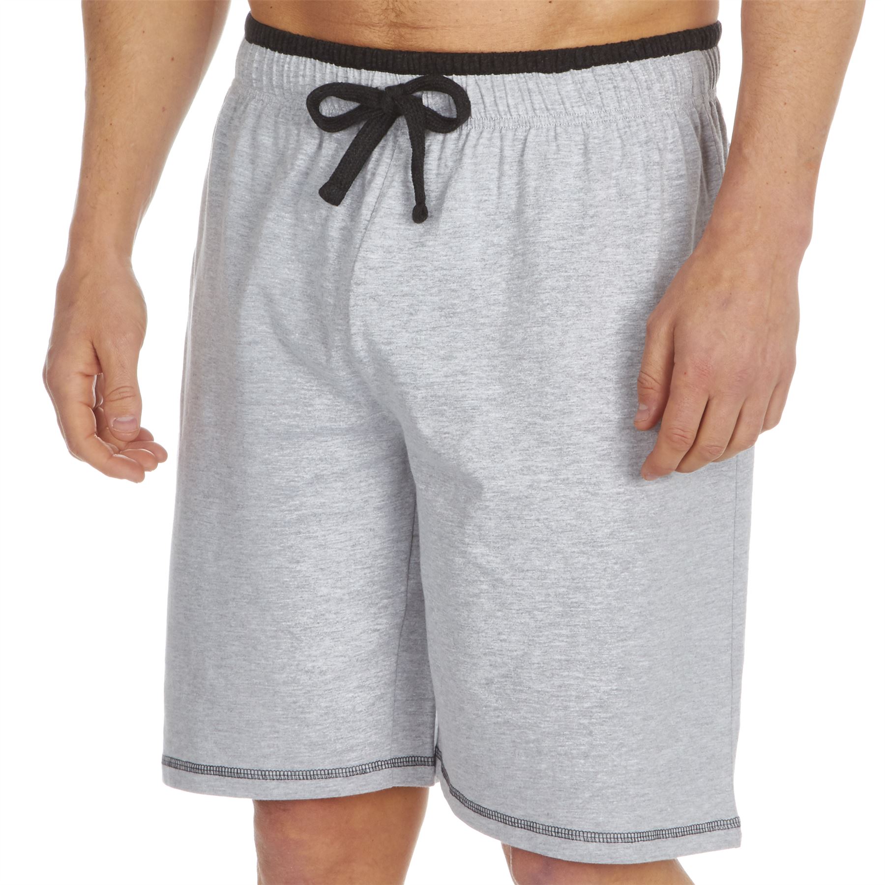 Conjunto de pijama de verano de manga corta para hombre ropa de dormir cuello en V - Imagen 23 de 29