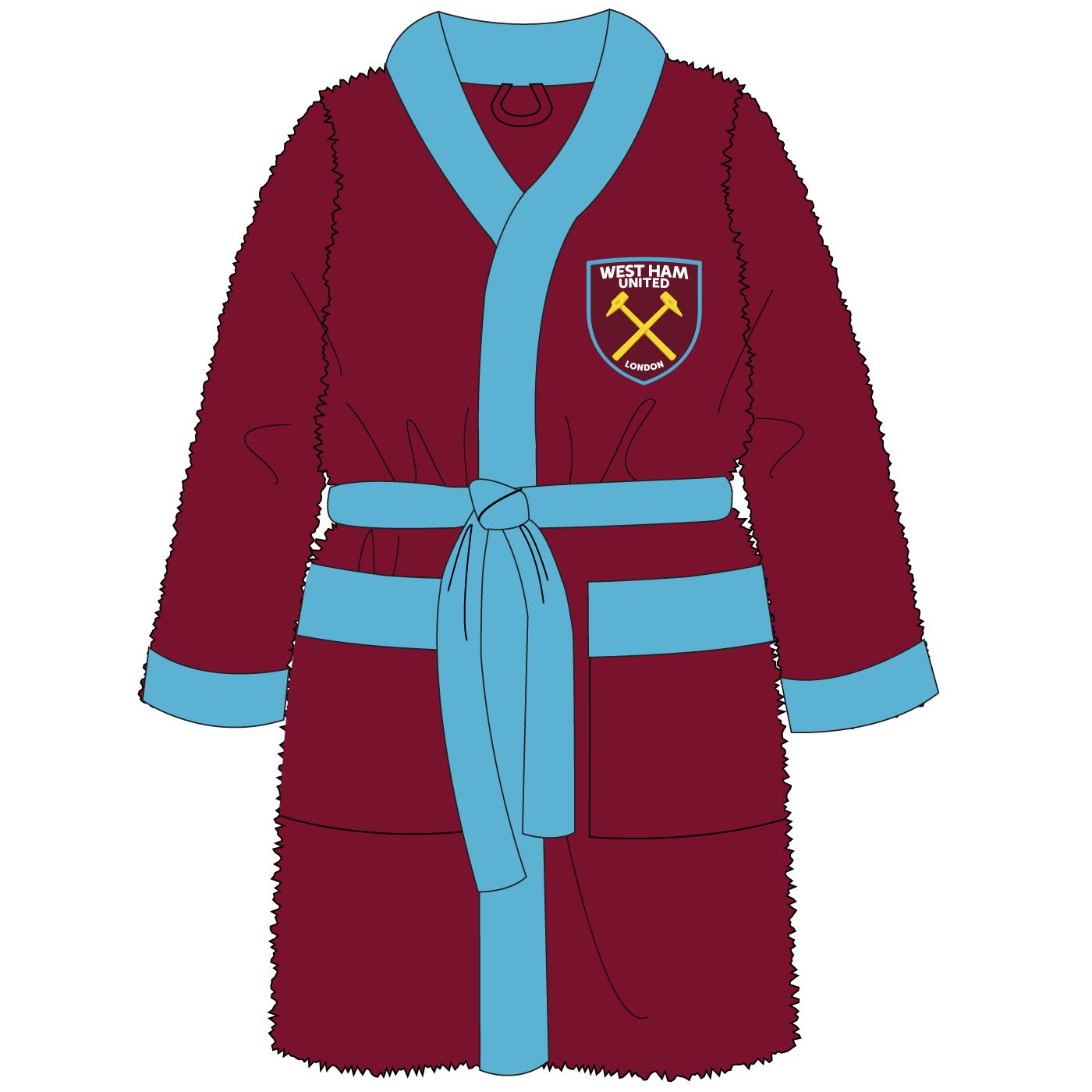 Arsenal Football Club Peignoir en Polaire pour Homme Taille M//L//XL