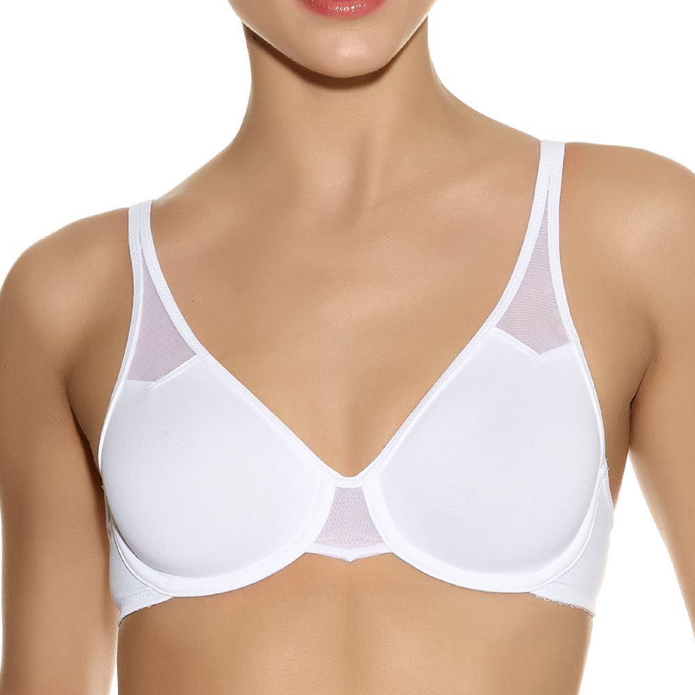 Wacoal Lingerie Body By Wacoal Seamless Bra Black White Nude 065115 - Picture 9 of 10