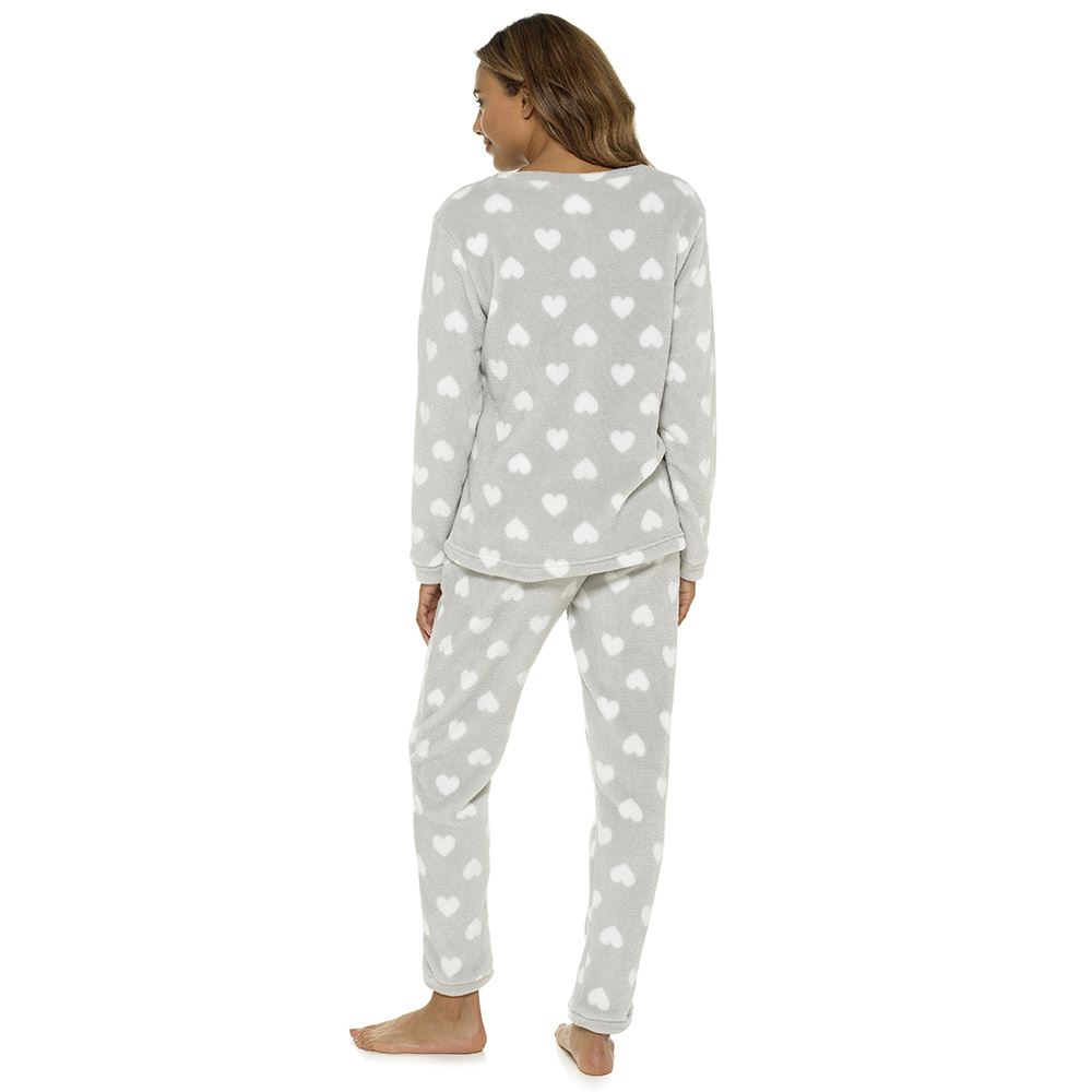 Pijama térmico de lana para mujer/damas pijama PJs invierno juego de ropa de noche talla 8-22 - Imagen 29 de 62