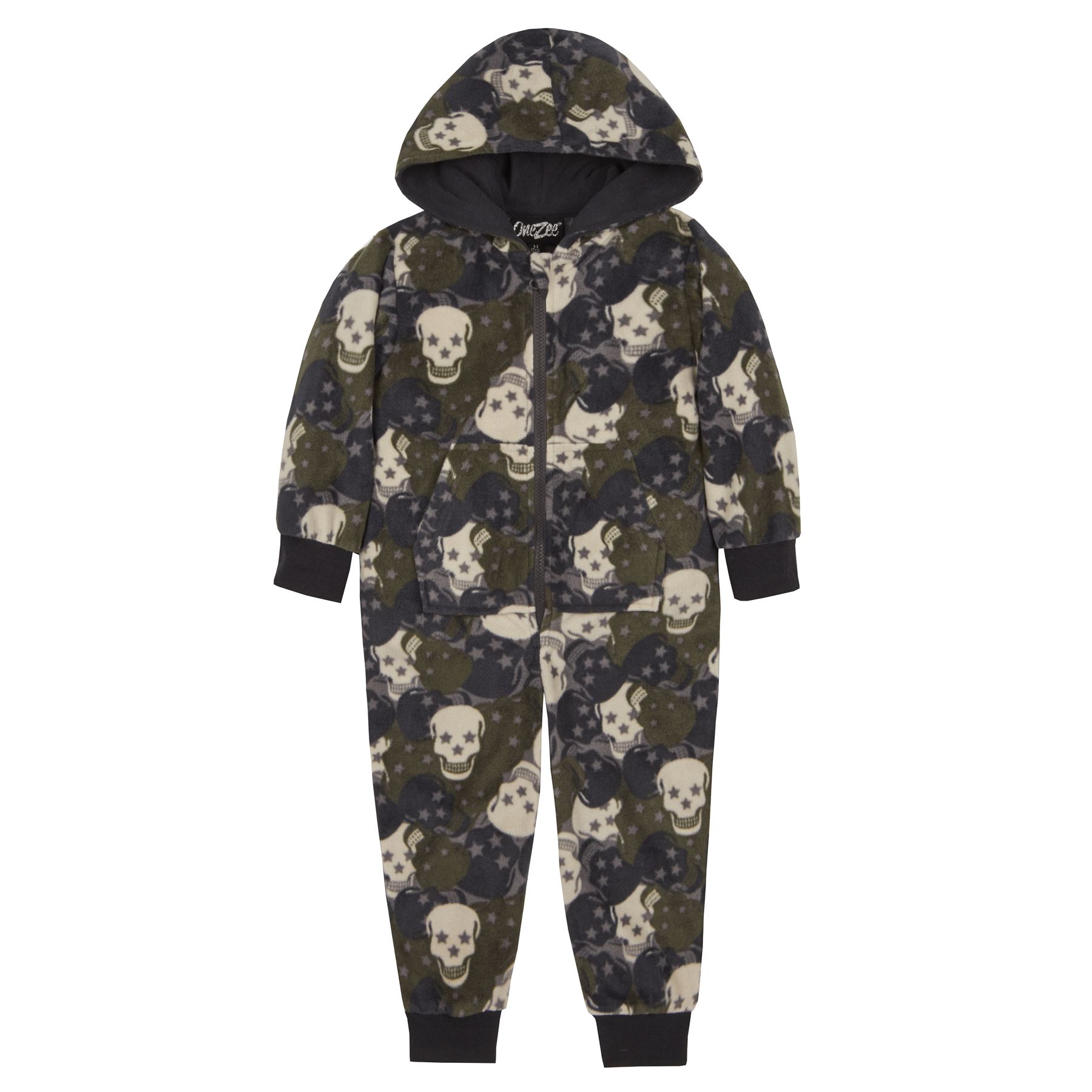 Kids All In One Fleece Pyjamas Girls/Boys Childrens Jumpsuit 2-13 Years - Picture 45 of 53