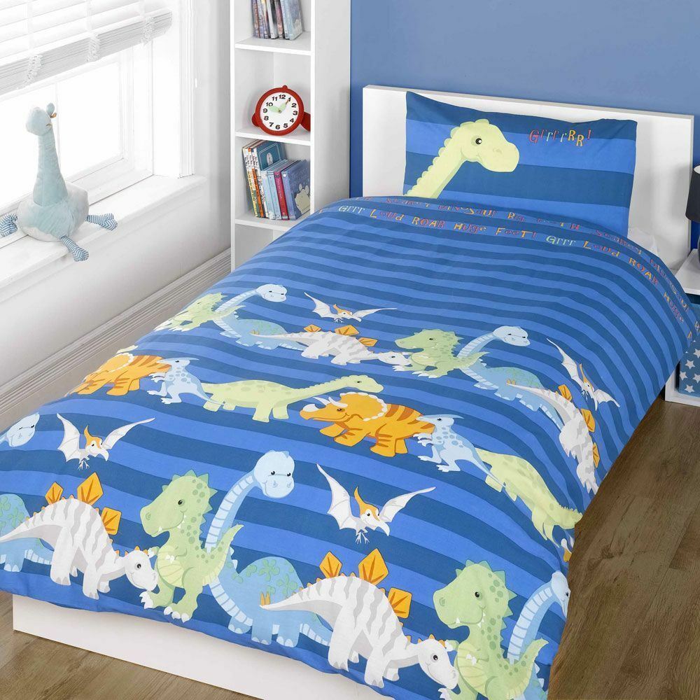 Boys Girls Duvet Set Kids Quilt Cover Childrens Character Bedding Set - Picture 19 of 63