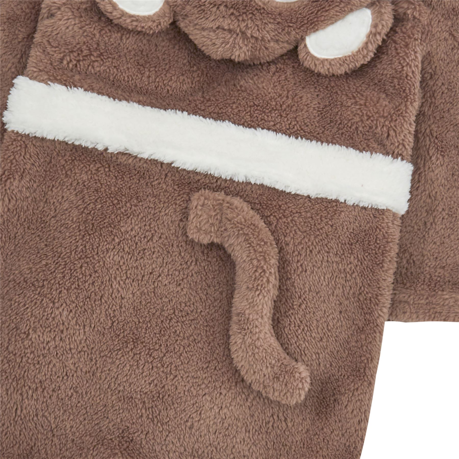 Evotex Trading Girls/Childrens Novelty Horse Pony Fleece Kids Robe Dressing Gown Brown Evotex Trading Girls/Childrens Novelty Horse Pony Fleece Kids Robe Dressing Gown Brown