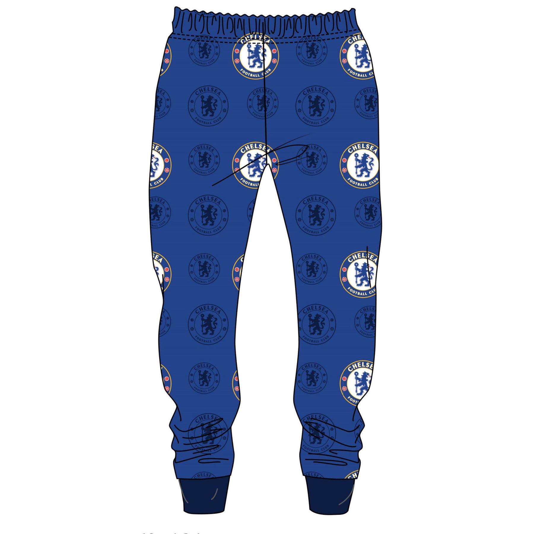 Pantalones de salón de club de fútbol para hombre Pantalones de pijama Talla S, M, L, XL - Imagen 2 de 7