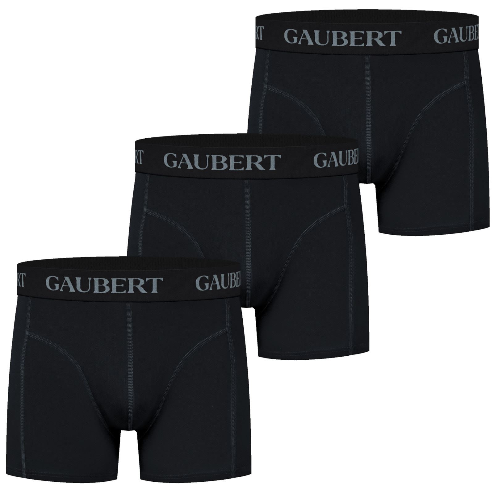 Mens Gaubert Premium Bamboo Organic Trunks Boxer Shorts/Boxers 3 Pairs M-XXL - Picture 7 of 14