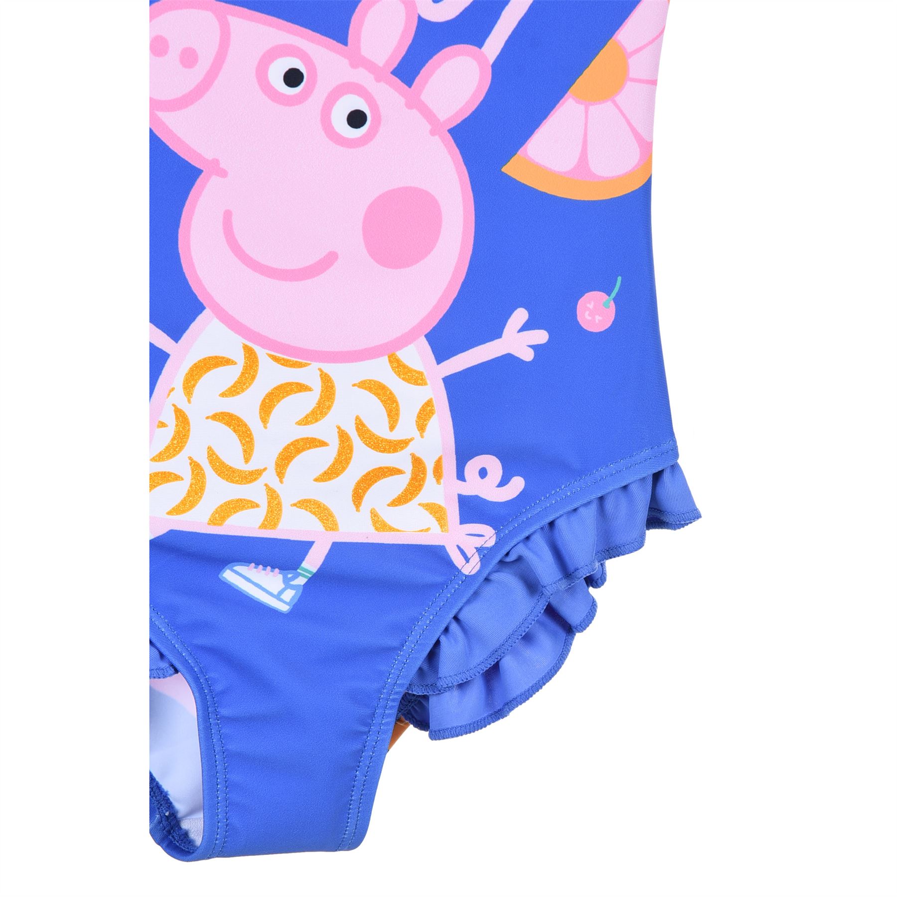 Girls Peppa Pig Swimming Costume Swimsuit Childs Infant Kids Swimwear - Picture 5 of 7