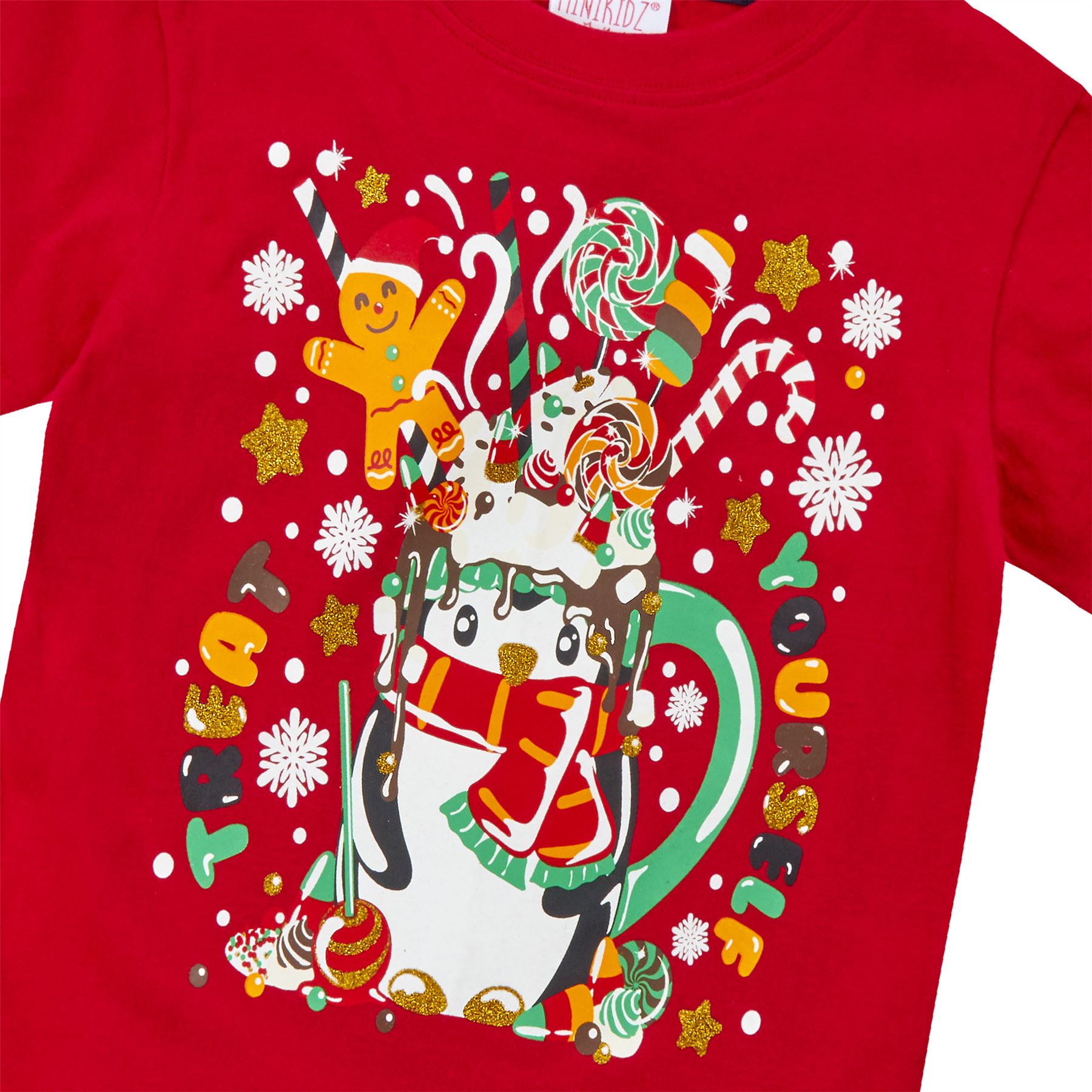 Camiseta de Navidad para niños/niñas unisex de Navidad edades 2-13 años - Imagen 10 de 10