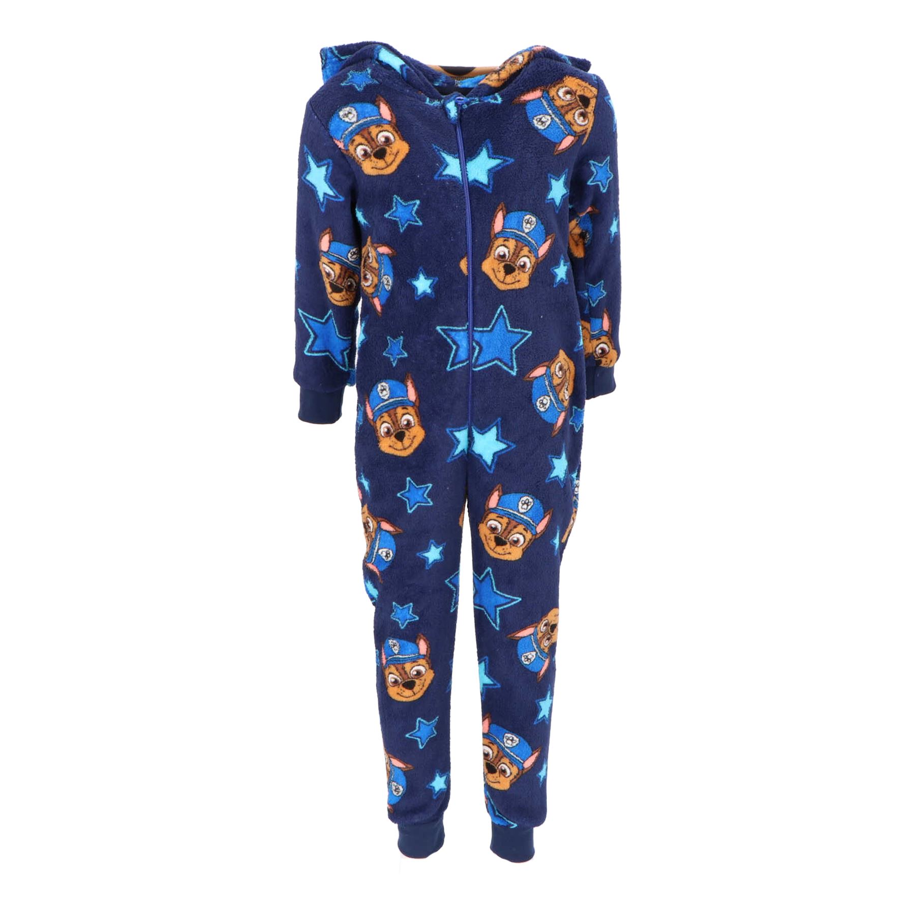 Kids All In One Fleece Pyjamas Girls/Boys Childrens Jumpsuit 2-13 Years - Picture 51 of 53