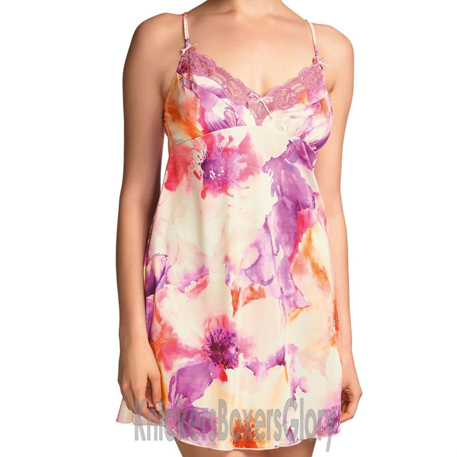 Fauve Lingerie Grace Nightwear Chemise/Nightdress Sweet Pea 0719 - Picture 2 of 2