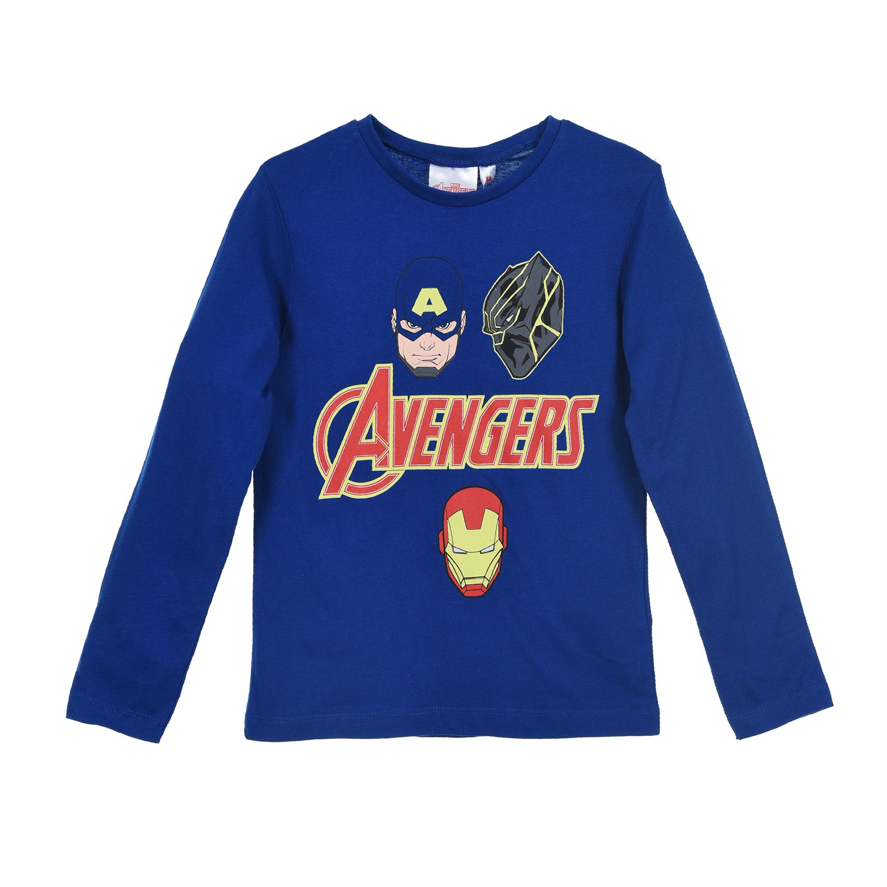 Niños Niños Oficial Marvel Avengers Camiseta Mangas Largas Edad 4-10 Años NUEVA - Imagen 4 de 7