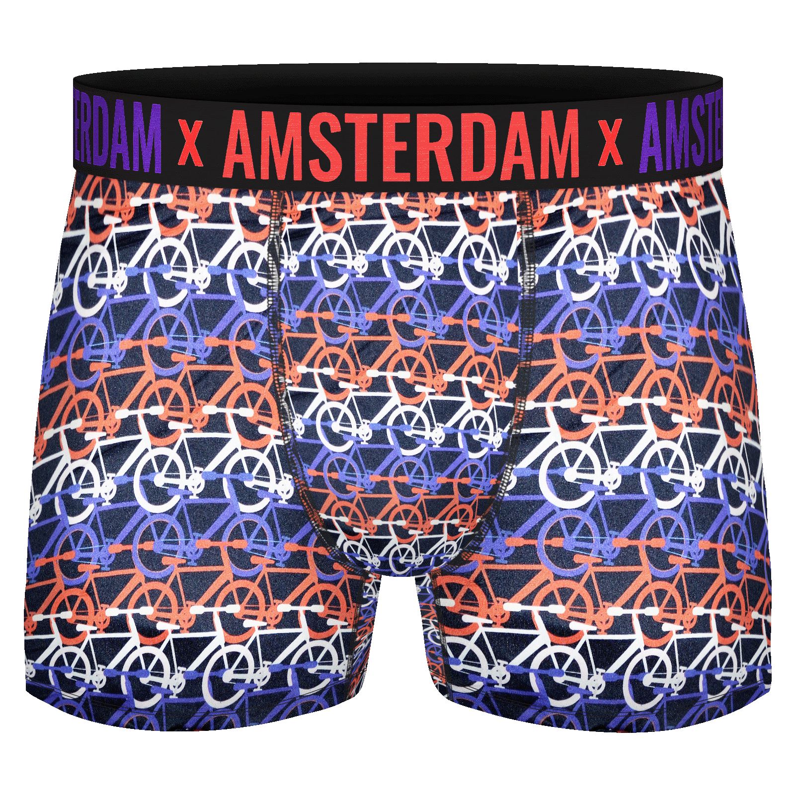 Mens Amsterdam Trunks Boxer Shorts/Boxers 1 Pair Underwear Size M-XXL - 第 3/19 張圖片