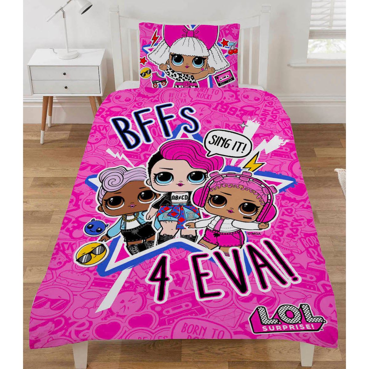 Boys Girls Duvet Set Kids Quilt Cover Childrens Character Bedding Set - Picture 41 of 63