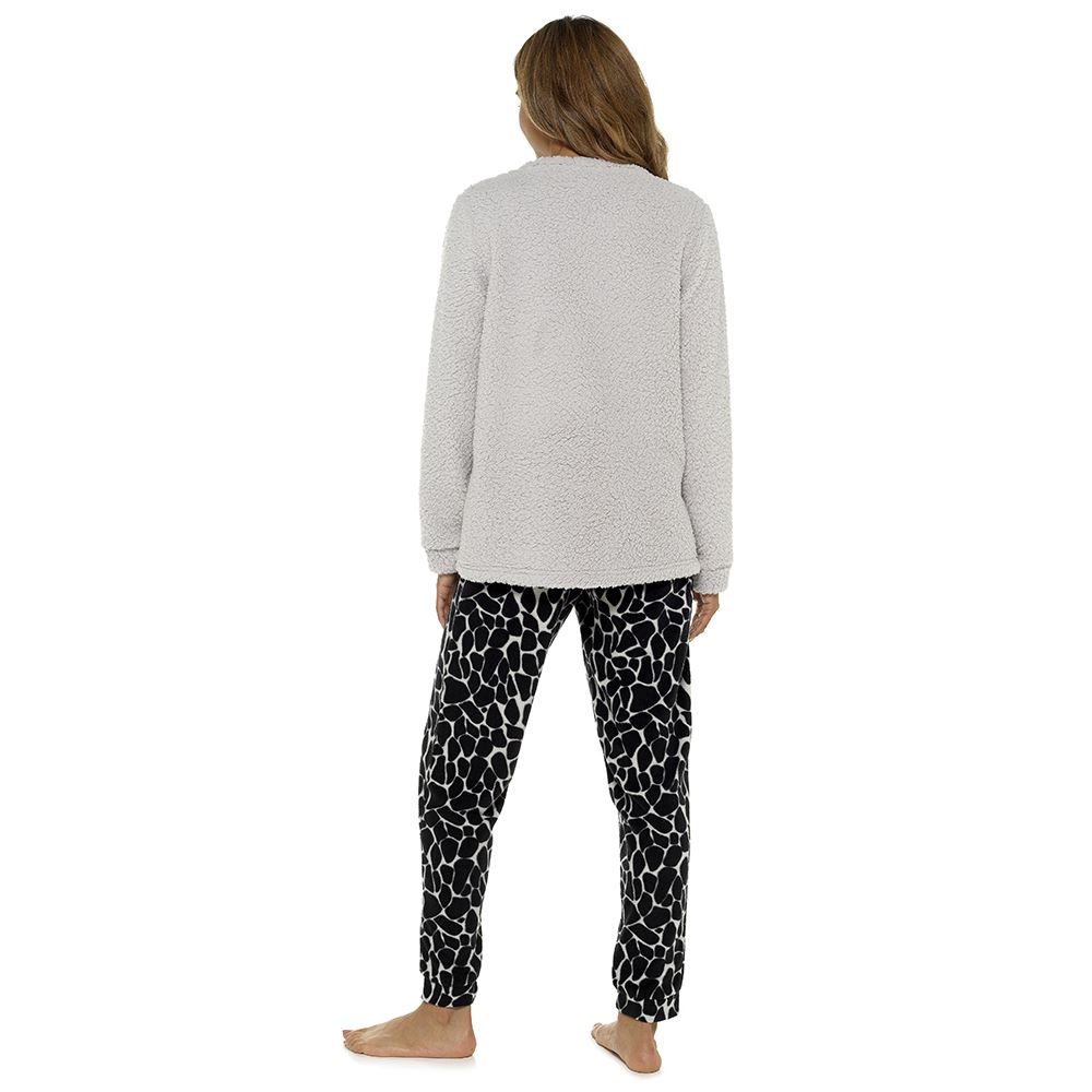 Pijama térmico de lana para mujer/damas pijama PJs invierno juego de ropa de noche talla 8-22 - Imagen 35 de 62