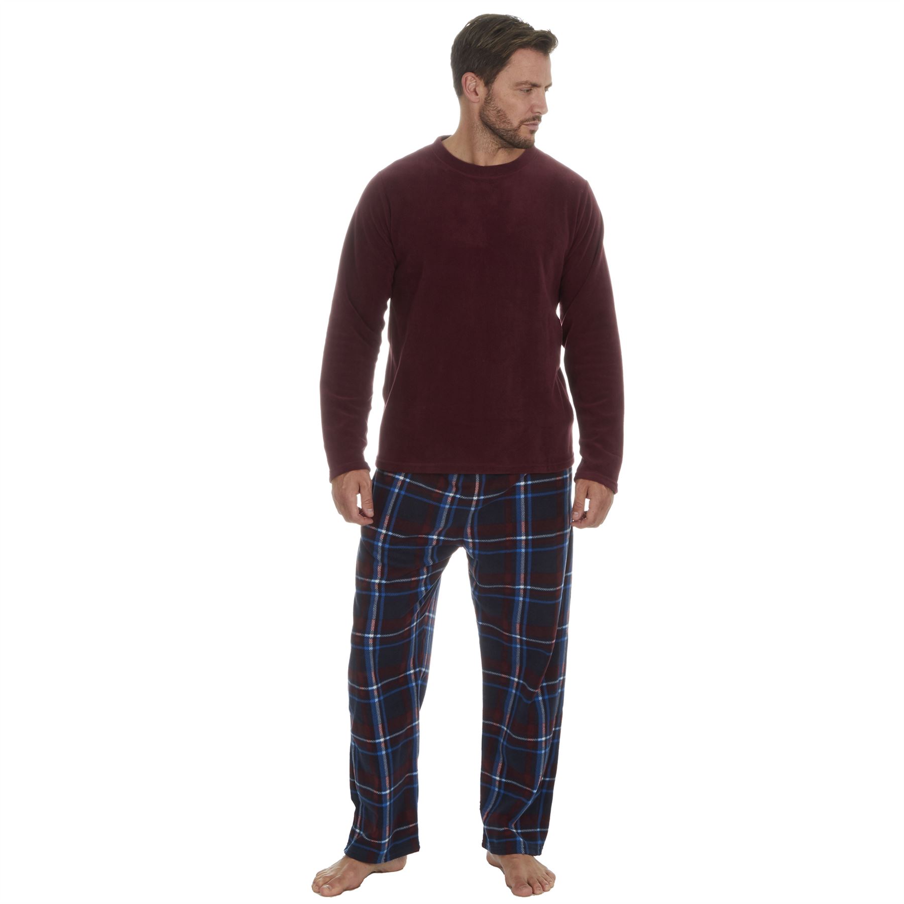 Pijamas térmicos de lana para hombre niños PJ conjunto invierno mediano grande XL XXL - Imagen 20 de 44