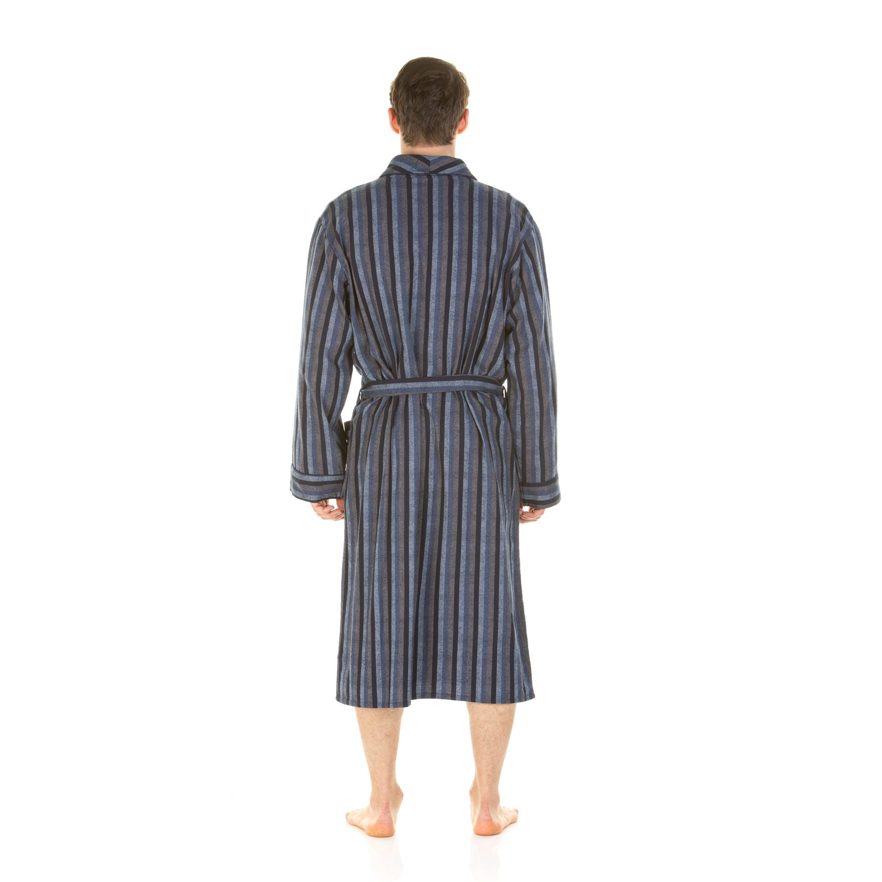 Bata de hombre Haigman 100 % algodón cepillado talla M, L, XL, XXL - Imagen 14 de 24