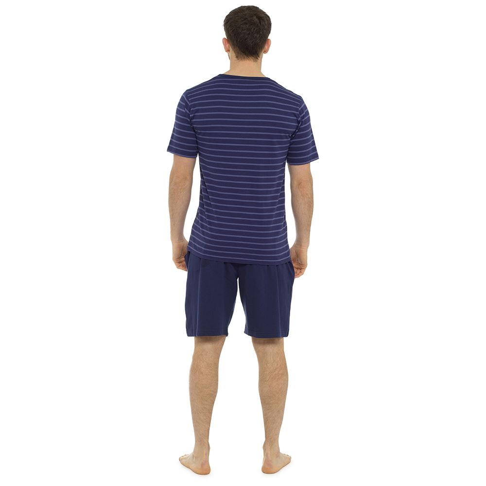 Mens Boys Cotton Pyjamas Short/Long Sleeve Nightwear Pyjama Set PJs Size M-XXL - Picture 24 of 29