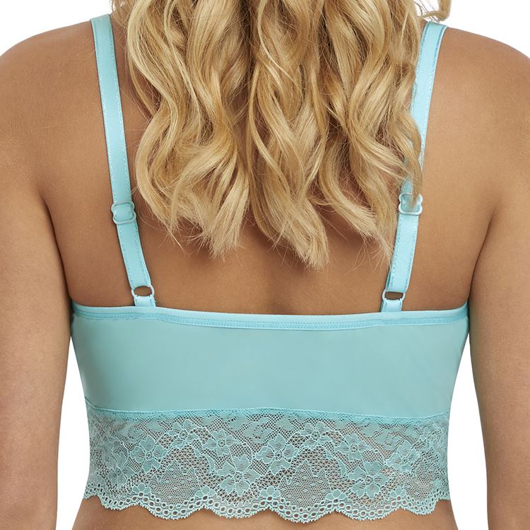 Freya Lingerie Fancies Non Padded Bralette Aquamarine Pink Red 1010