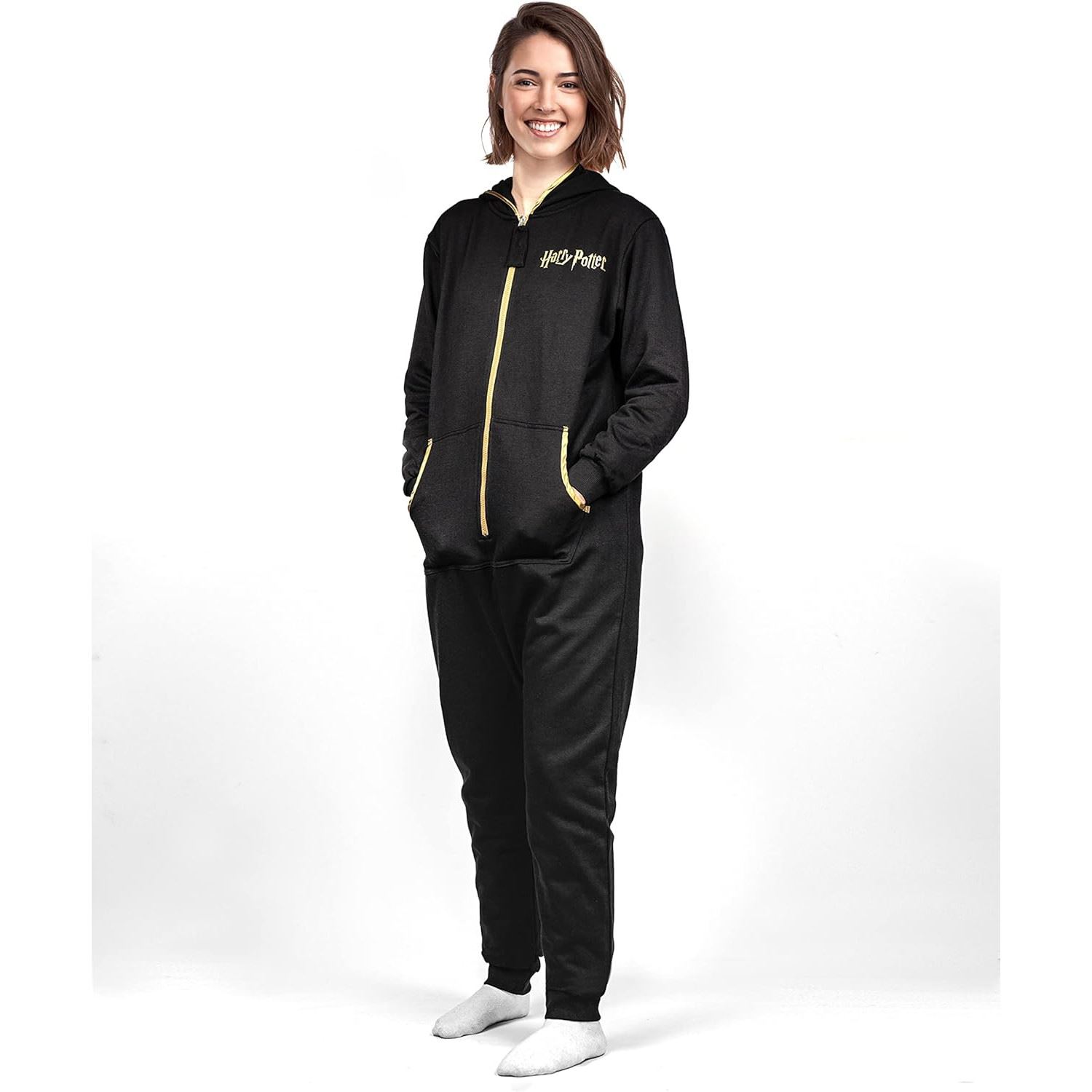 Mens Womens 1Onesie Batman Superman Harry Potter Jogger Style All In One - Picture 18 of 21
