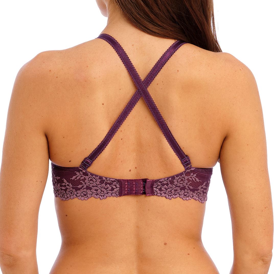 Wacoal Lingerie Embrace Underwired Lace Plunge Bra 853291 - Picture 19 of 30