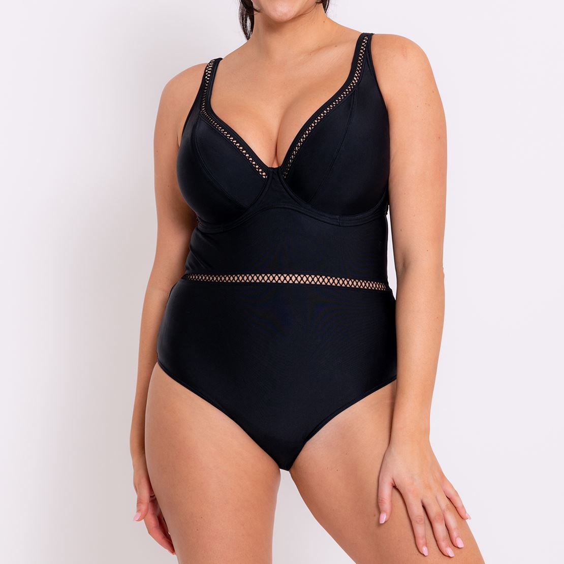 Curvy Kate Swimwear First Class Plunge Swimsuit Swimming Costume CS020605