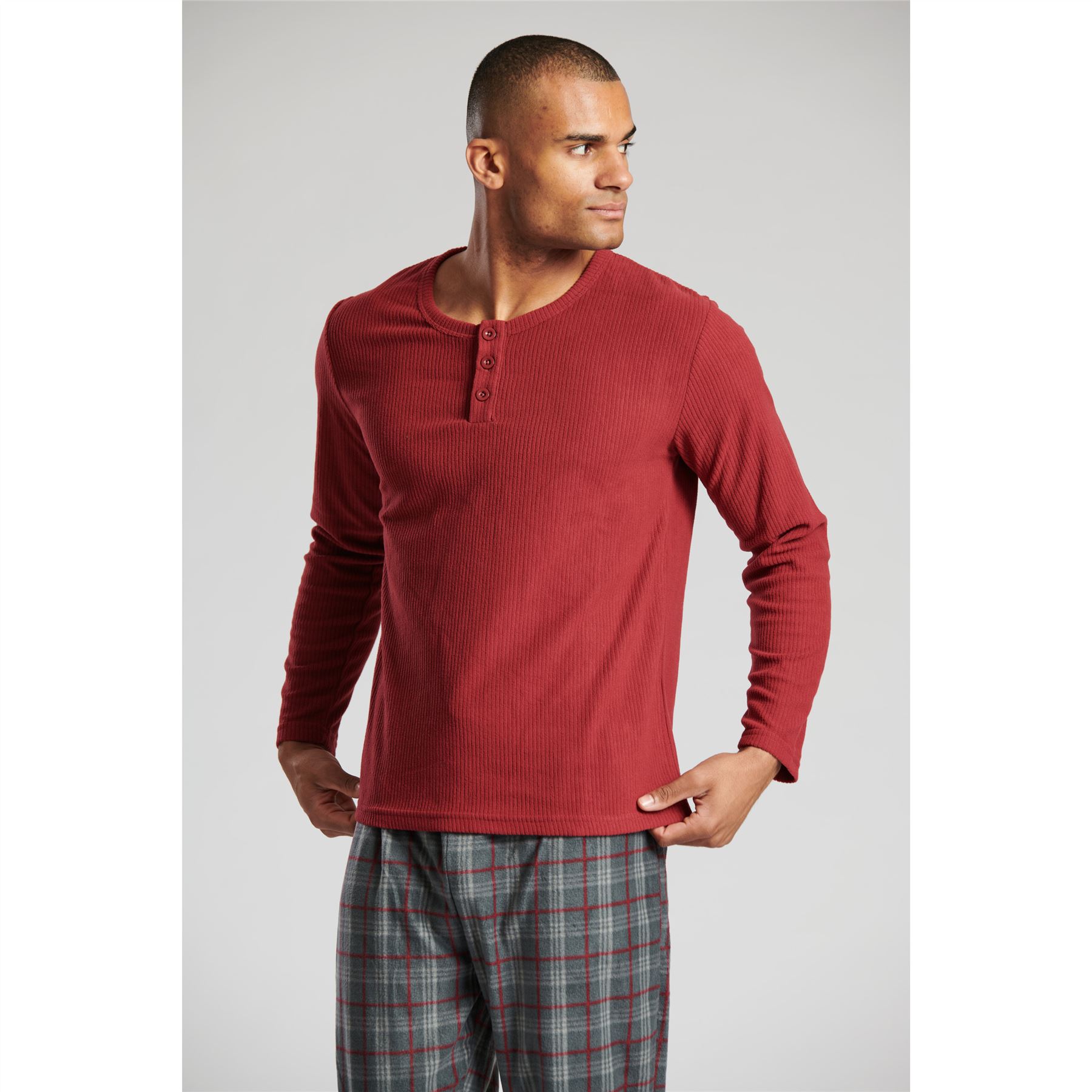 Pijamas térmicos de lana para hombre niños PJ conjunto invierno mediano grande XL XXL - Imagen 15 de 44