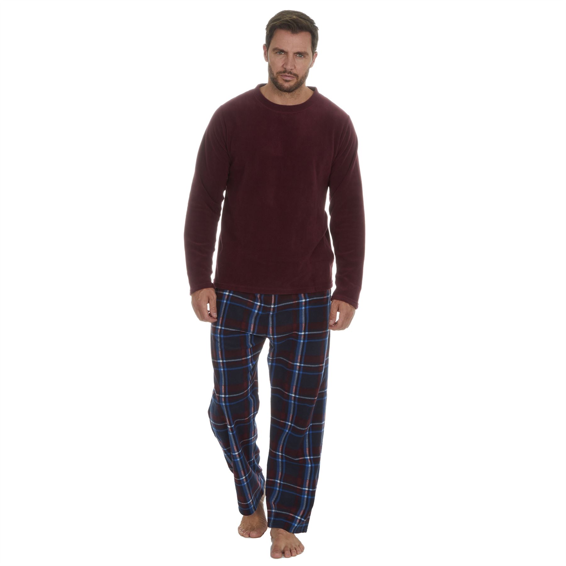 Pijamas térmicos de lana para hombre niños PJ conjunto invierno mediano grande XL XXL - Imagen 19 de 44