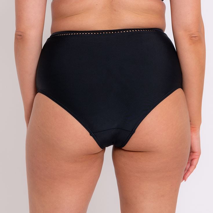 Traje de baño curvilíneo Kate primera clase cintura alta bikini corto/inferior CS020505 - Imagen 6 de 7