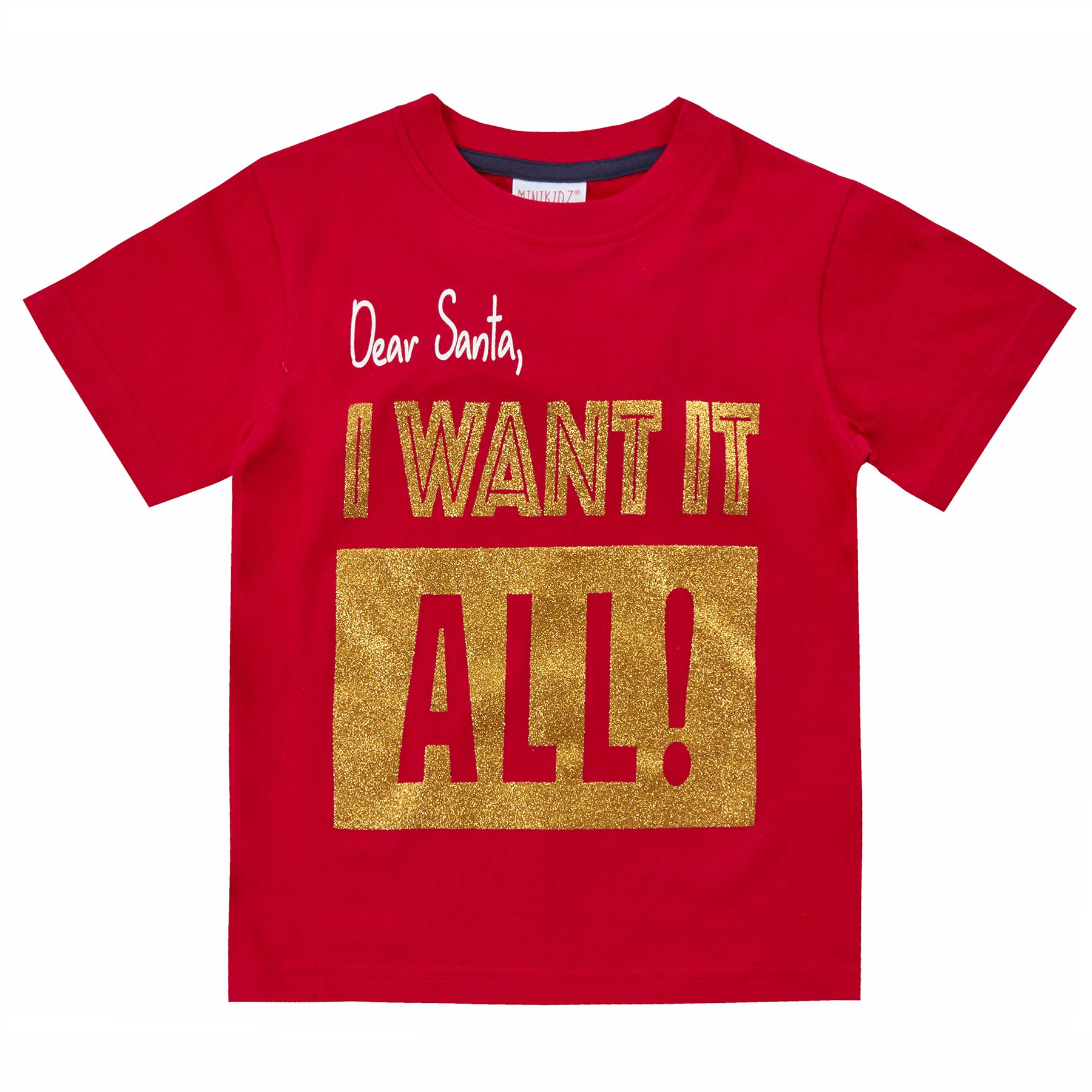Camiseta de Navidad para niños/niñas unisex de Navidad edades 2-13 años - Imagen 4 de 10