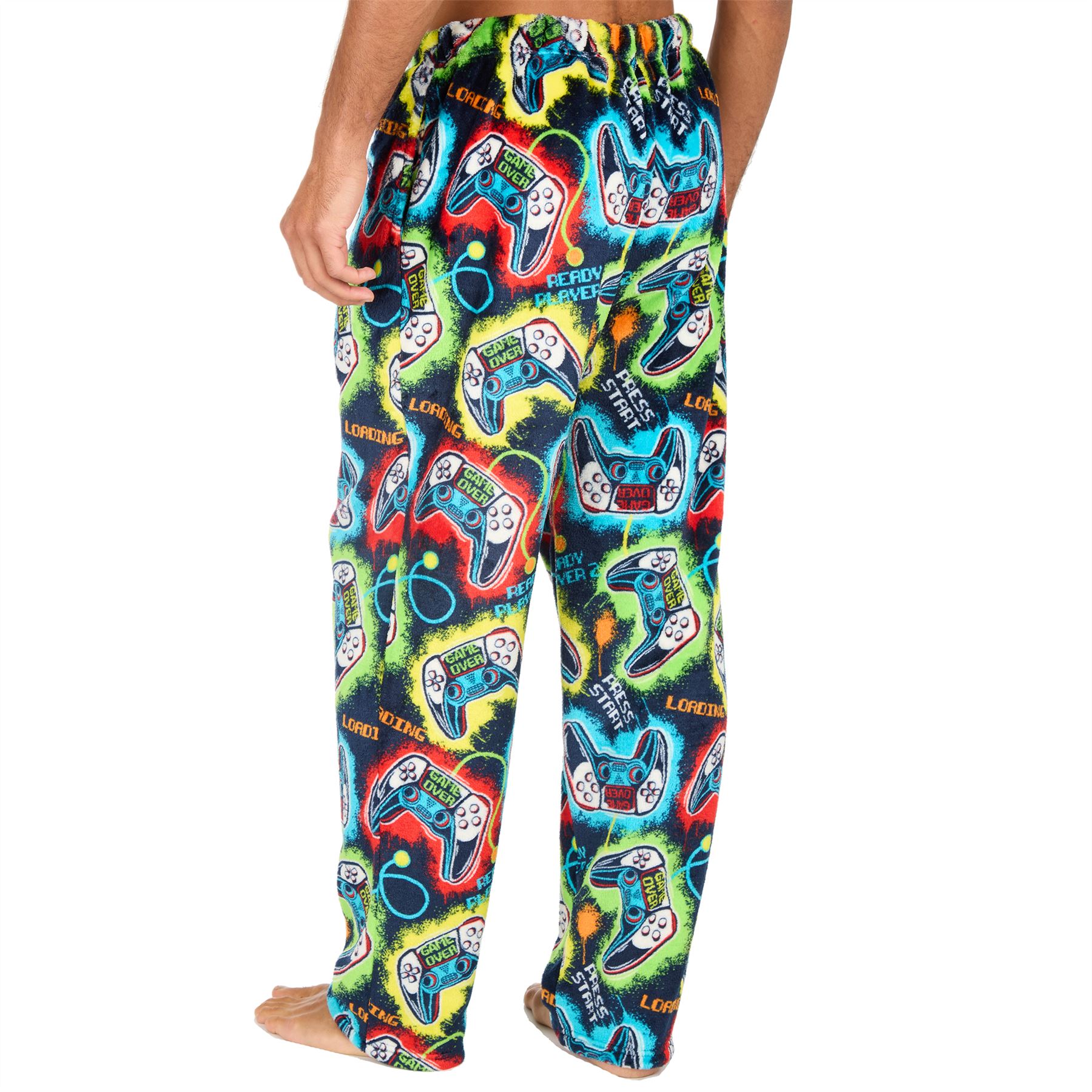 Pantalones de salón de lana para hombre Pantalones de pijama Pijamas Juegos Cuadros Talla S-XXL - Imagen 24 de 41
