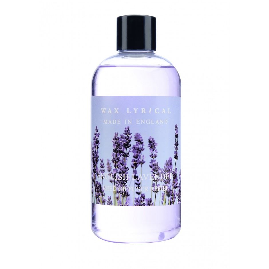 Wax Lyrical Made in England English Lavender 250ml Reed Diffuser Refill