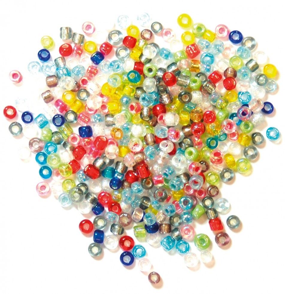 Craft Factory Assorted Colours Rocailles Beads