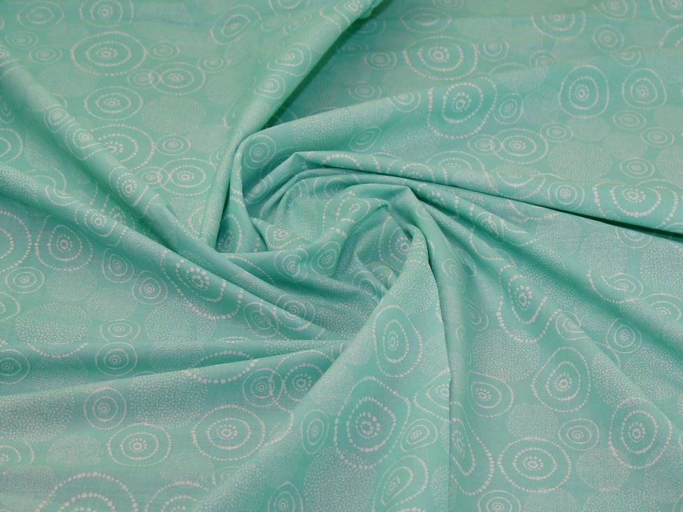 Mint Deadstock 100% Cotton Fabric