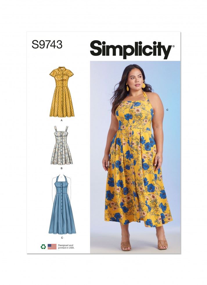 Simplicity Paper Sewing Pattern 9743
 