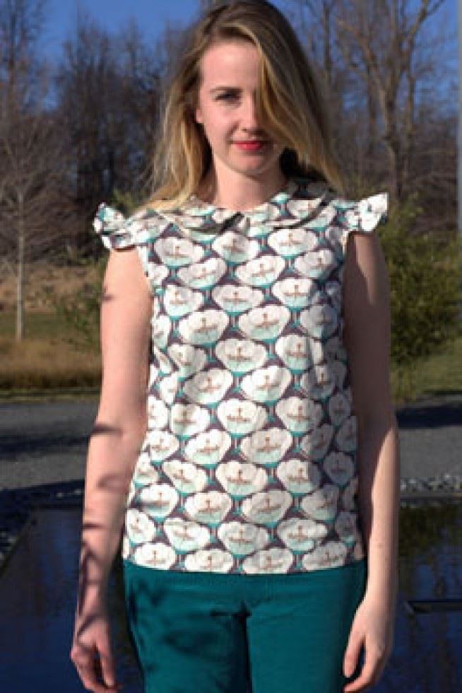Sew Liberated Paper Sewing Pattern Wendy Top
 