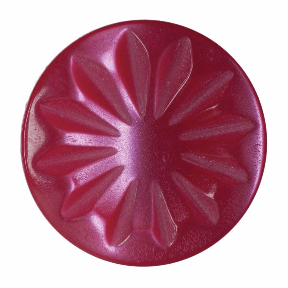 Hemline Red Round Shank Buttons