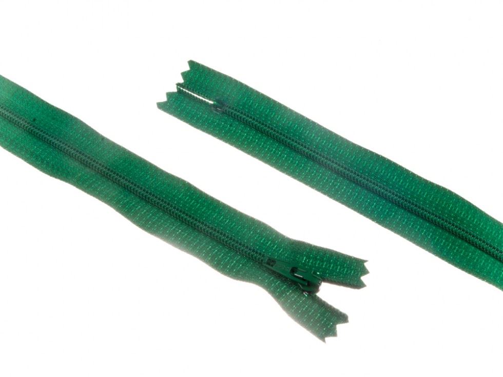 YKK Nylon Closed End Dress Zips Emerald Green
 