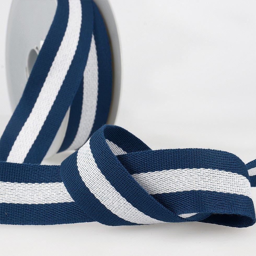 Stephanoise Polyester Webbing Navy Blue
 