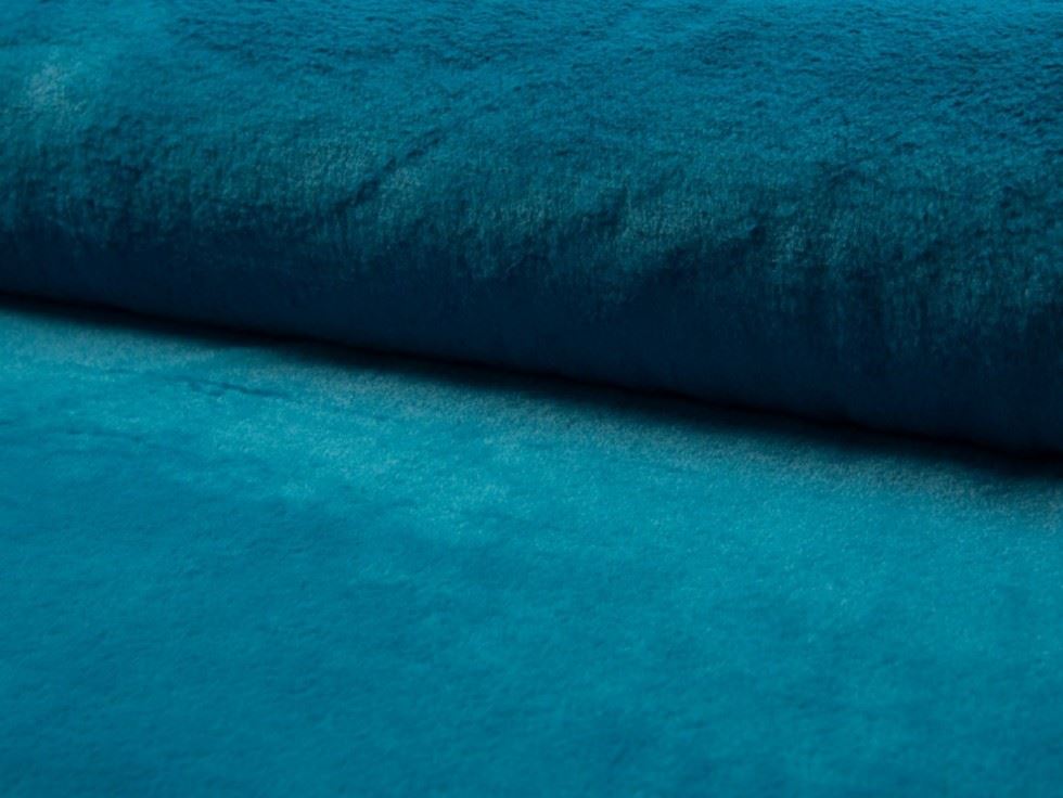 Aqua Deadstock Luxury Super Soft Faux Fur Fabric